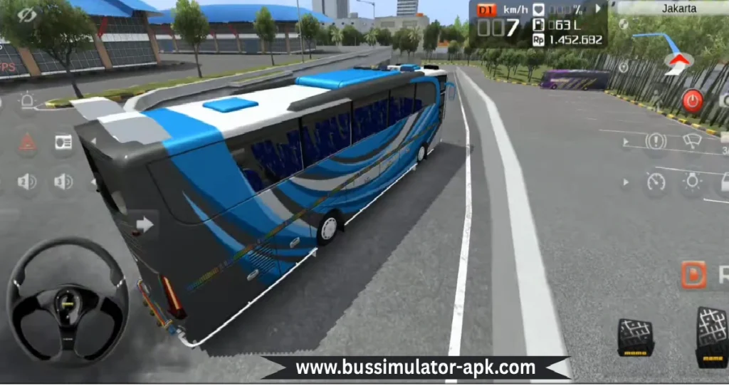 Bus Driving with Steerng