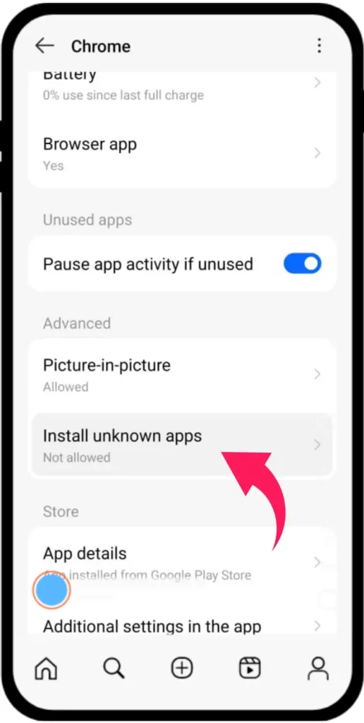 Install Unknown Apps Allows