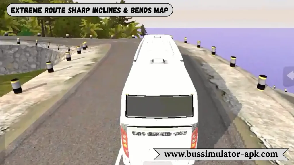 Extreme Route Sharp Inclines & Bends Map