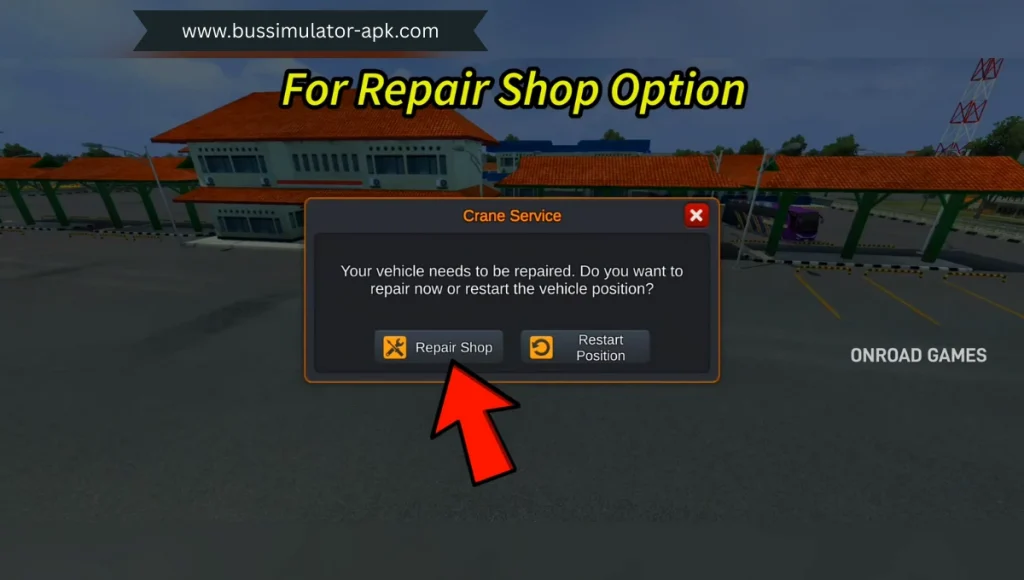Repairing Shop Option