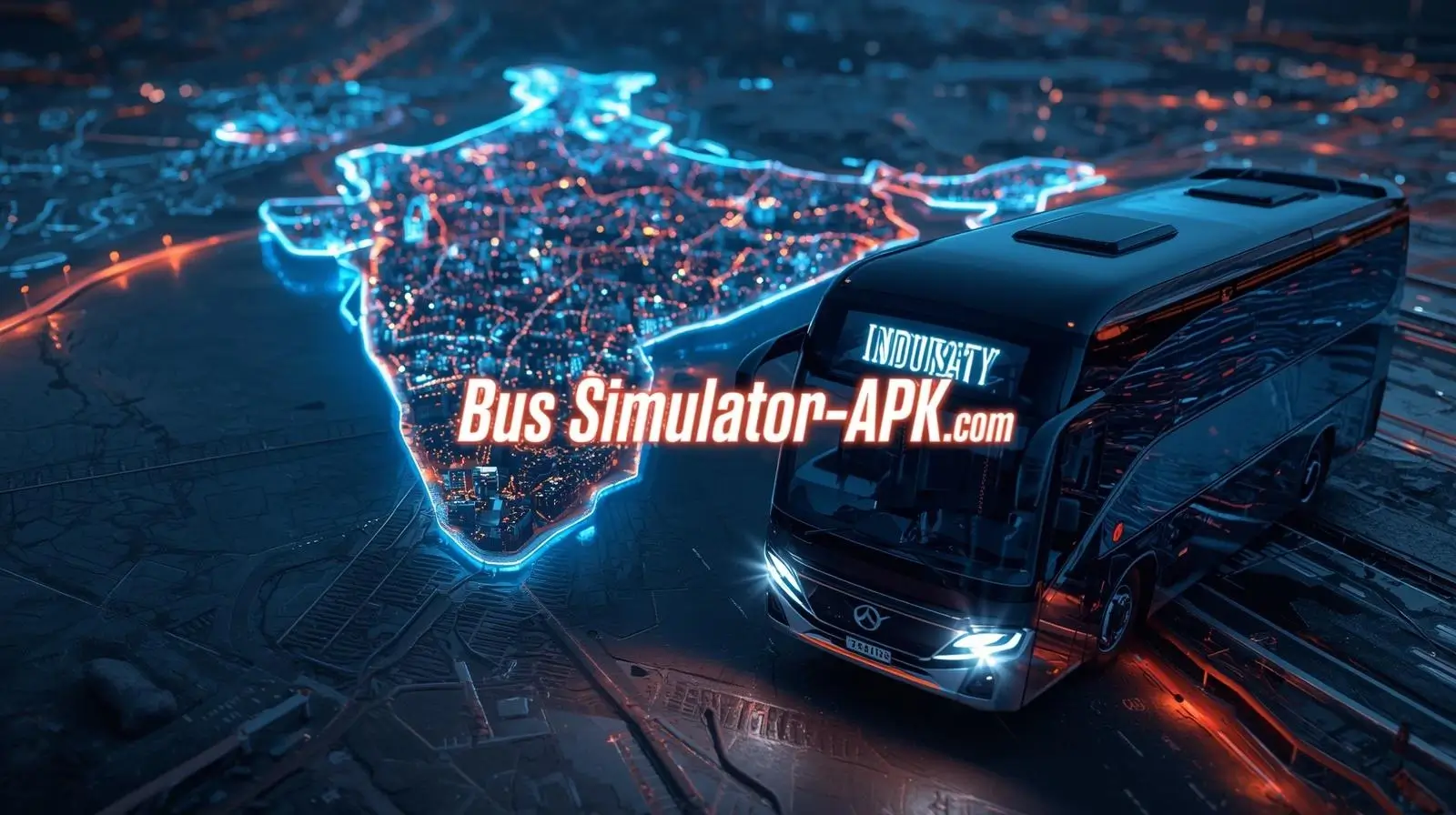 India Map Mod for bussid