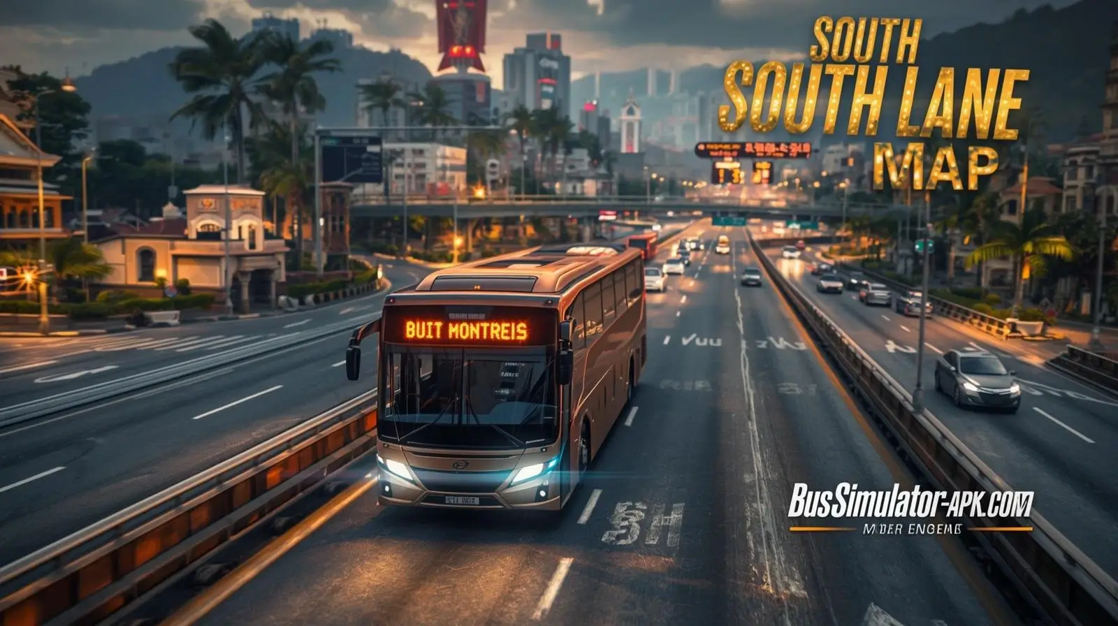 South Lane Tail Map Mod